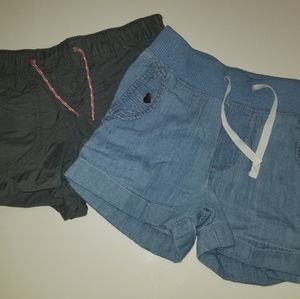 Set of (2) Girls Shorts, Size 6-7